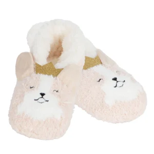 Corgi Critter Plush-Lined Slippers