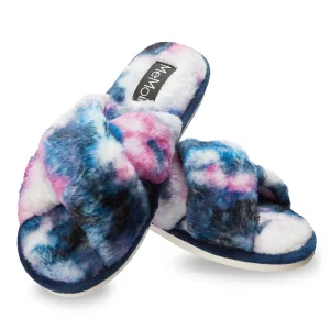 Stardust Tie Dye Plush Slippers