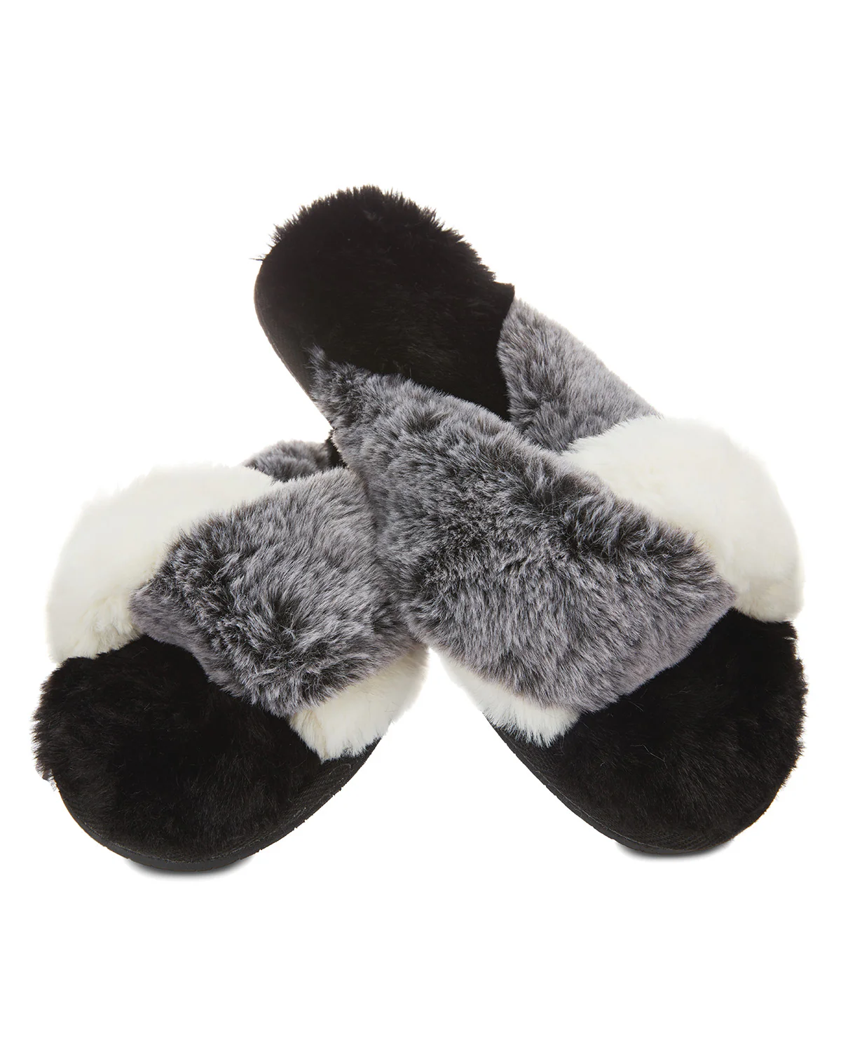 The Rita Plush Open-Toe Slippers – Image 3