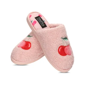 Women's Cherries Terry Slide Slippers