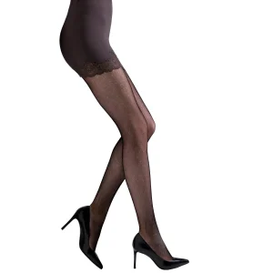 Women's Bristles Shine Nylon Net Tights