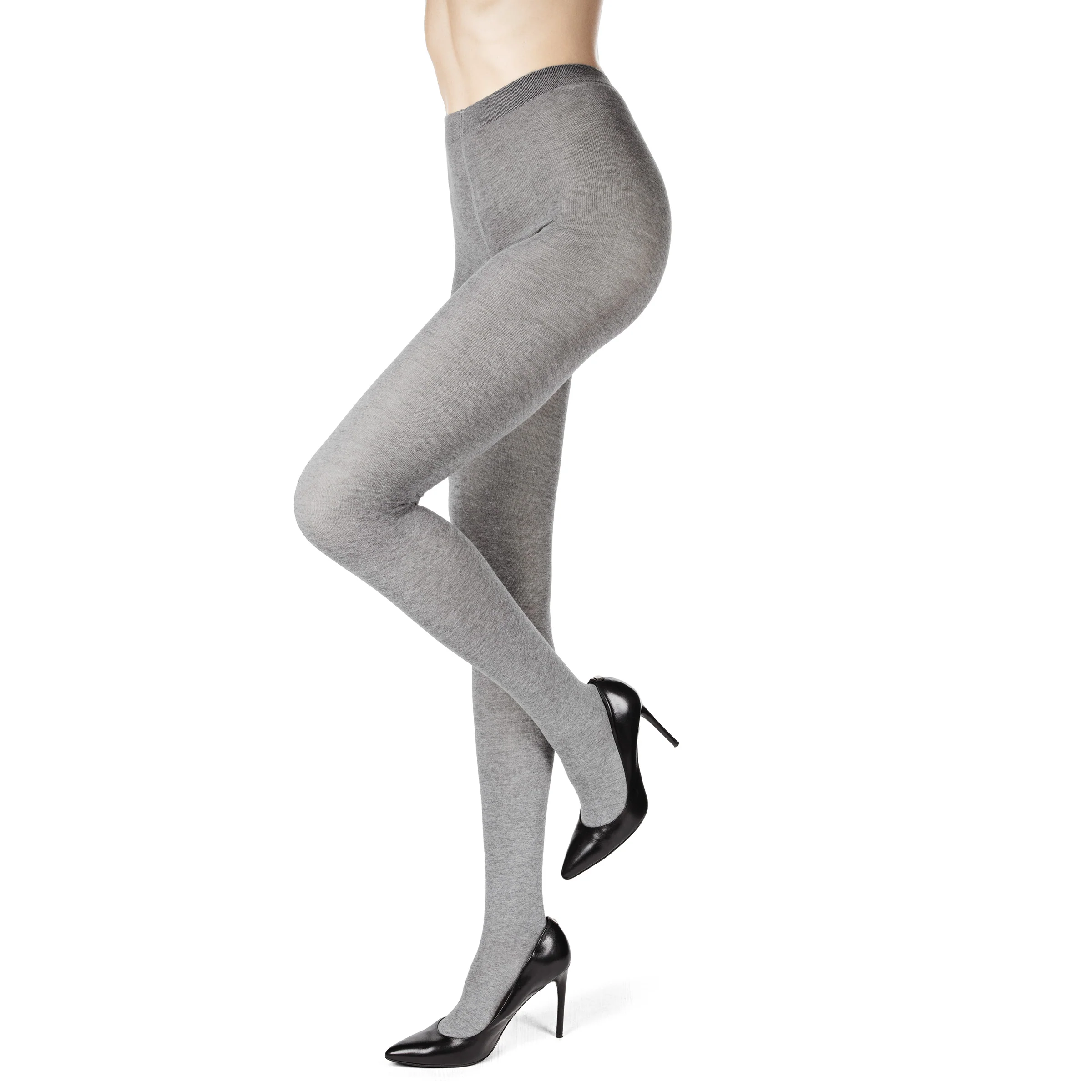Cashmere Blend Flat Knit Sweater Tights – Image 2