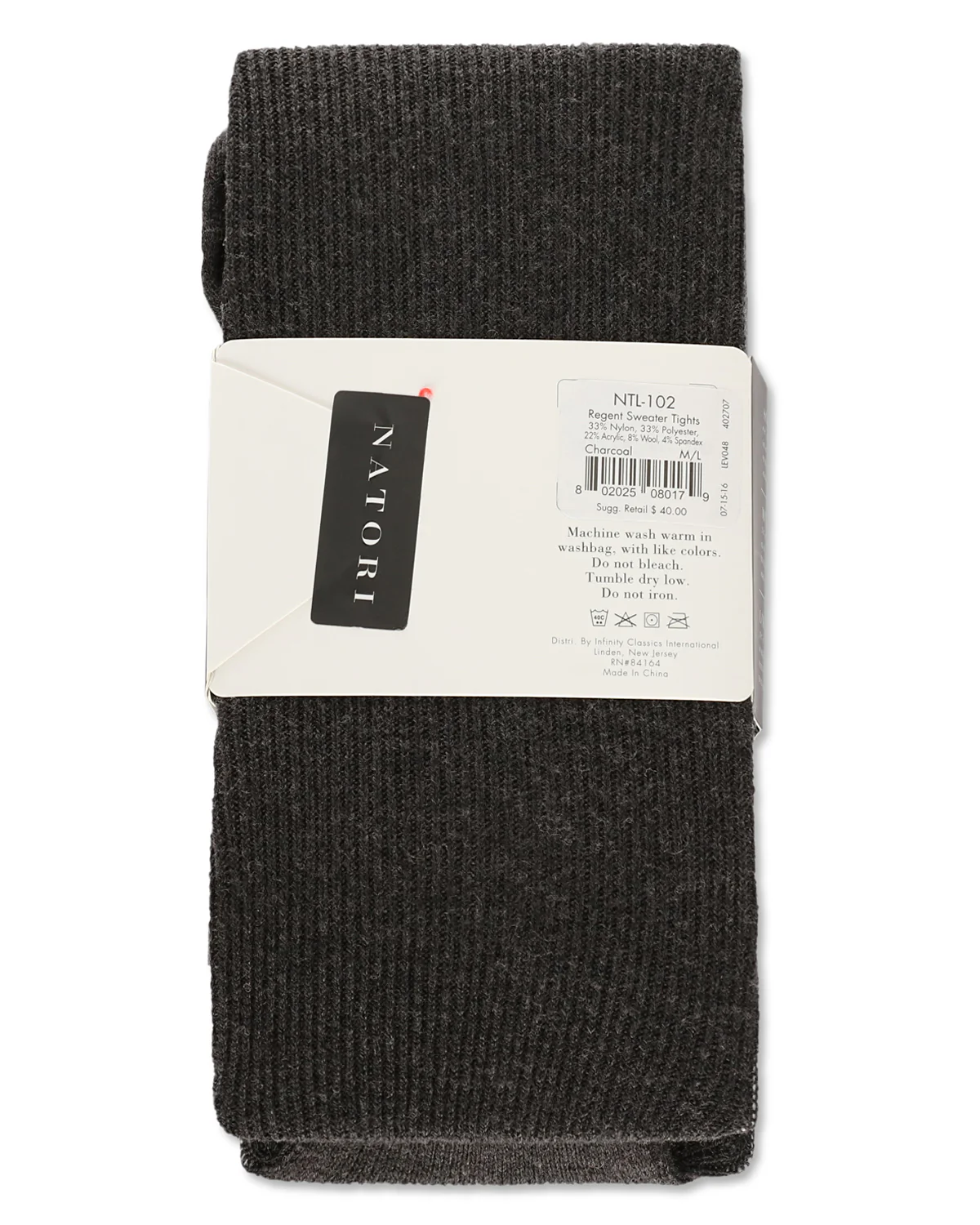 Women's 2 Pair Pack Natori Regent Rib Knit Sweater Tights – Image 7