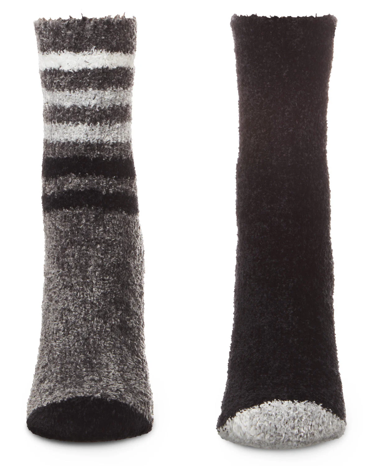 Chenille Multi Striped/Solid Cozy Crew 4 Pair Pack – Image 3