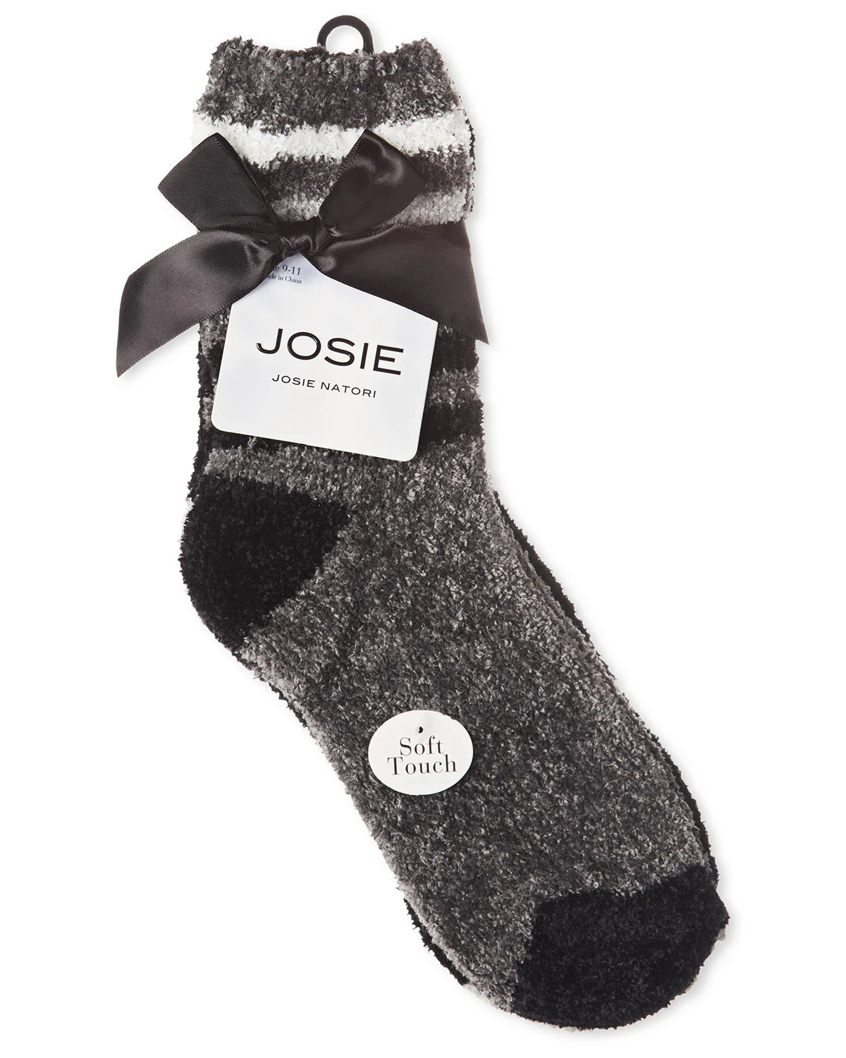 Chenille Multi Striped/Solid Cozy Crew 4 Pair Pack – Image 5