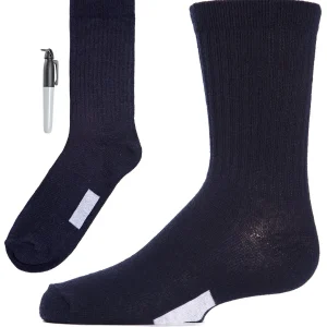 Write On Camp Kids Cotton Blend Crew Sock 3-Pack