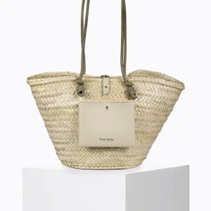 Panier Calanques Creme Rayon