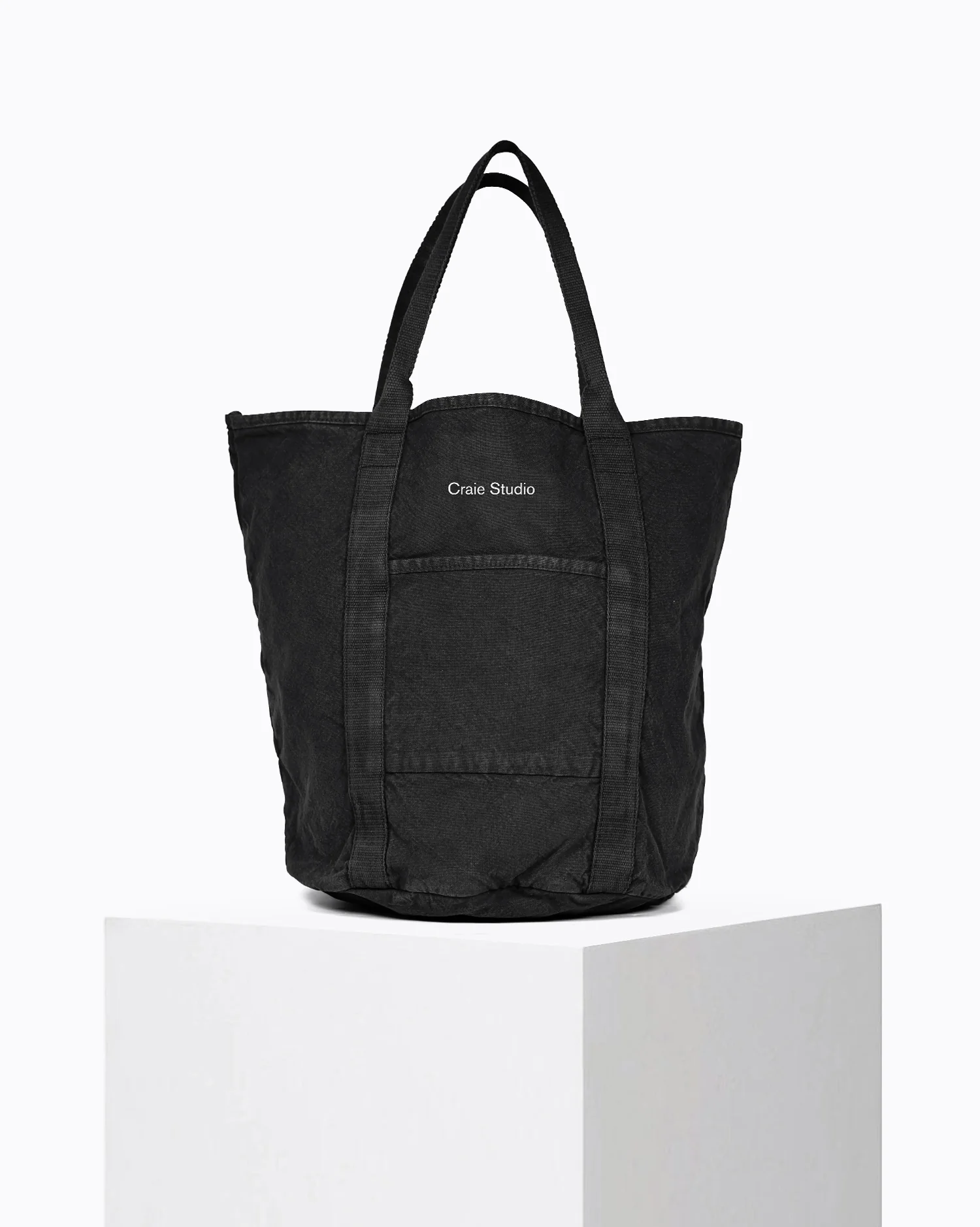 Petit Cabas coton Noir – Image 2