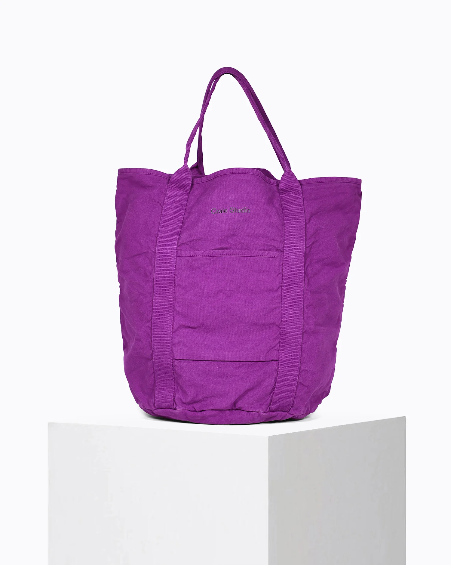 Petit Cabas coton Violet – Image 2