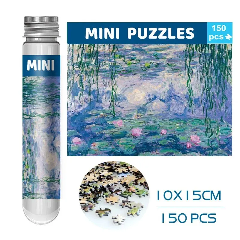 Mini Puzzle 150PCS Spécial Peintures Célèbres - Idée Cadeau – Image 8