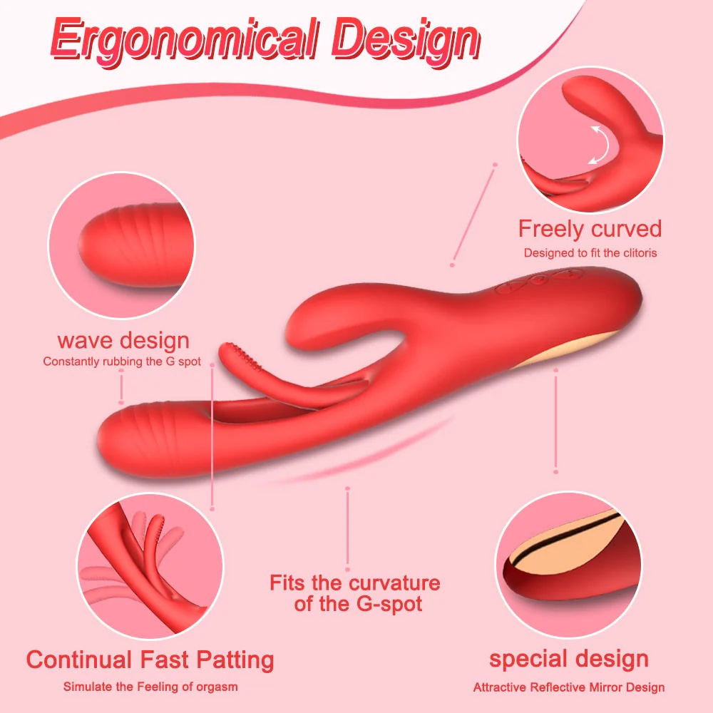 RABBIT - Vibromasseur tapoteur Point G – Image 5