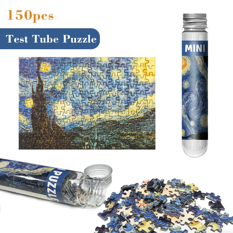 Mini Puzzle 150PCS Spécial Peintures Célèbres - Idée Cadeau – Image 3