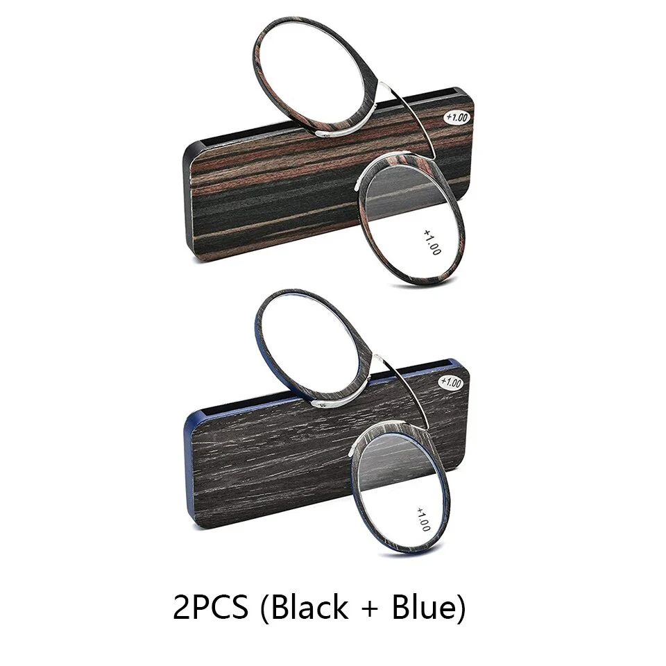 2x Lunettes de lecture portable sans branches avec étui SLIM – Image 6