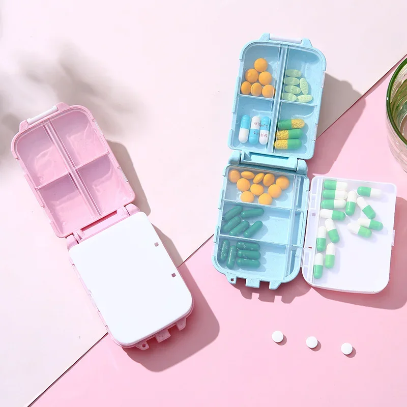 Mini Pilulier Organisateur de Voyage - 8 Compartiments – Image 3