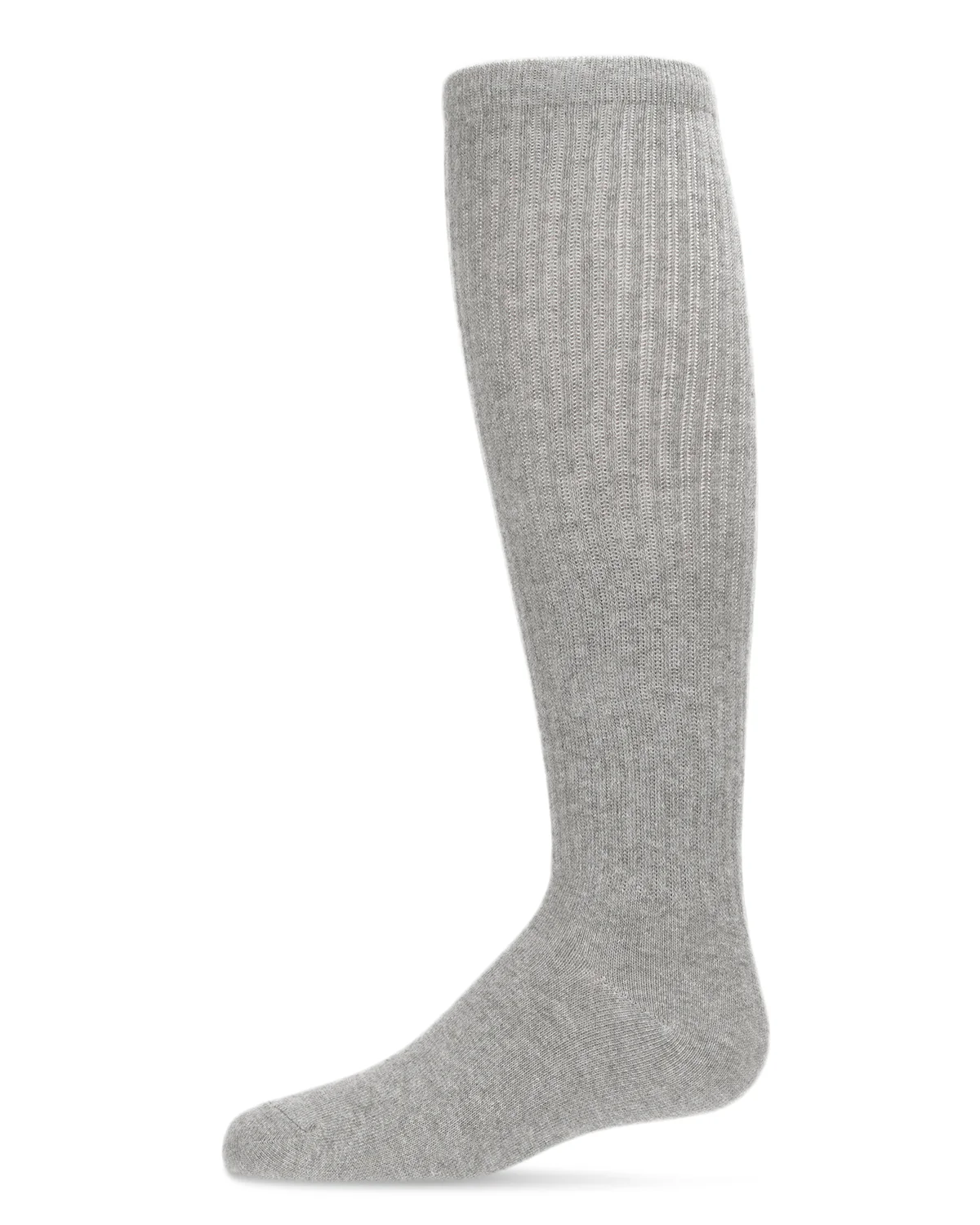 Girl's Athletic Ribbed Cotton Blend Knee High Sock – Image 4
