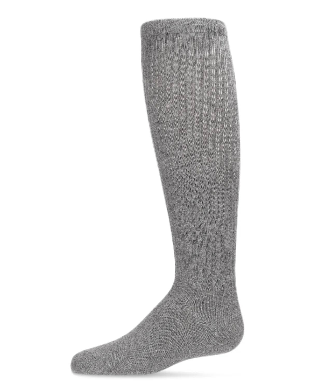 Girl's Athletic Ribbed Cotton Blend Knee High Sock – Image 6
