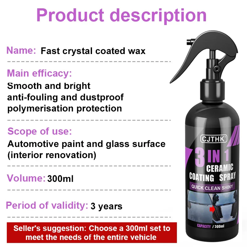 Revêtement Céramique pour Voiture 3 en 1 - Éponge + Chiffon OFFERTS – Image 7