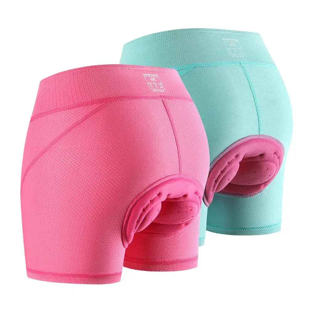 Short de cyclisme rembourré en gel 3D pour femme – Image 3