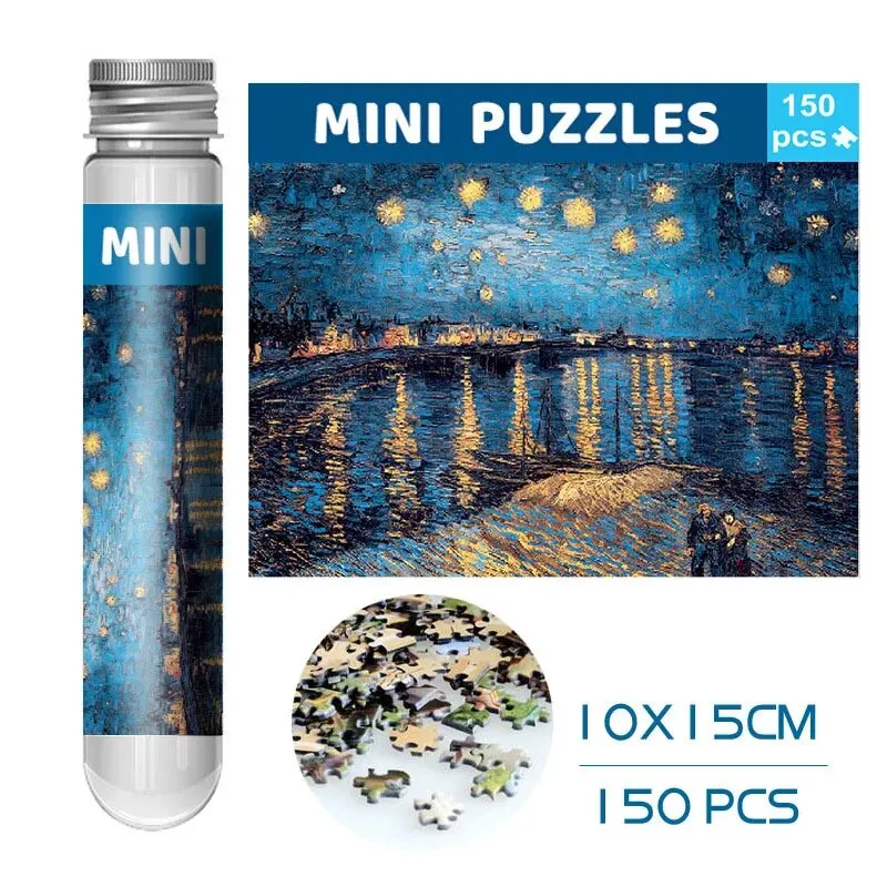 Mini Puzzle 150PCS Spécial Peintures Célèbres - Idée Cadeau – Image 9