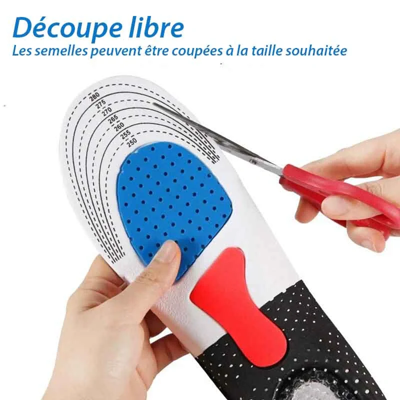 Silicone shock absorption insoles – Image 4