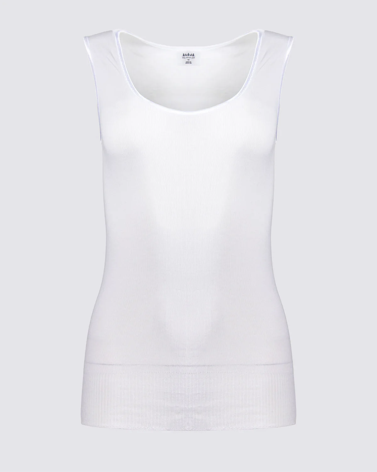 Poly Viscose Flat Knit Round Neck Vest – Image 5