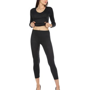 Poly Viscose Ladies Long Johns