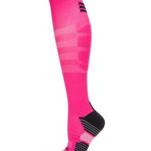 Women's Neon Performance Knee High Nylon Moderate Compression Socks