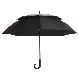 MeMoi Unisex 30" Windproof J-Handle Umbrella
