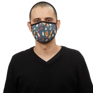 Whiskey Fashion Face Covering with 5-Layer Filter Inserts