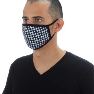 Houndstooth Unisex Face Covering