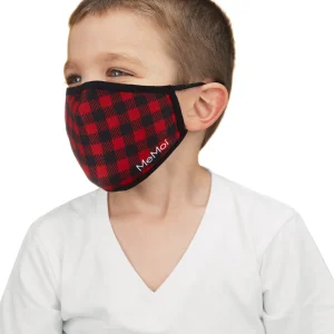 Buffalo Plaid Kids Unisex Face Covering