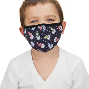 Snowman Kids Unisex Face Covering