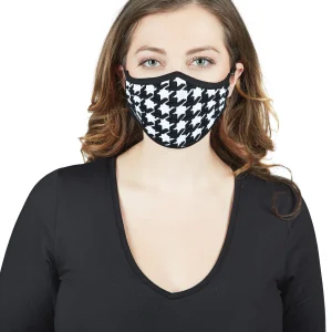 Houndstooth Unisex Face Covering