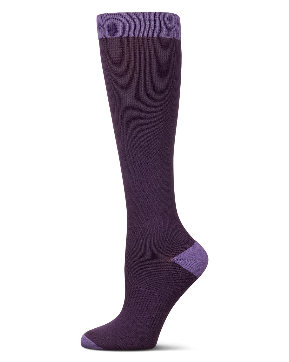 WellFit 15-20mmHg Off Black Cotton Compression Socks – Image 9