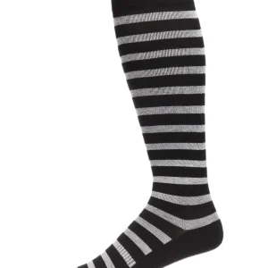 Men’s Cabana Stripe Bamboo Blend 8-15mmHg Graduated Compression Socks