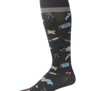 Medical Supplies 8-15 mmHg Graduated Cotton Compression Socks