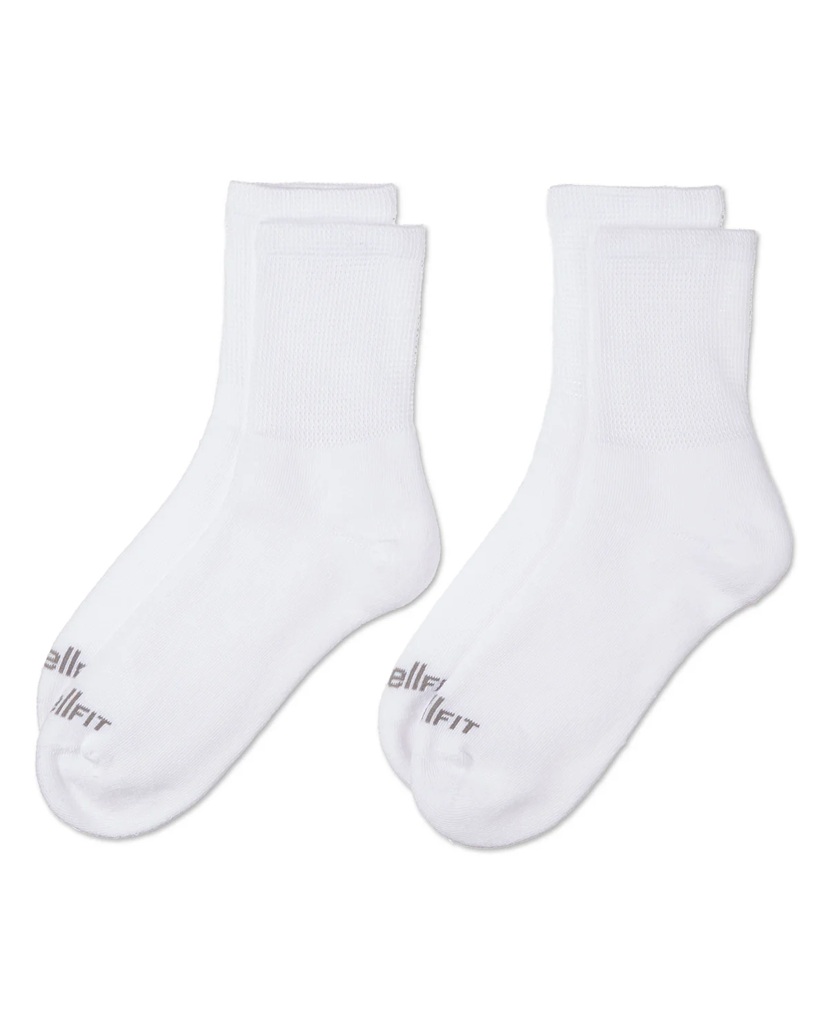 2 Pair Pack Diabetic Full Cushioned Quarter Socks – Image 7
