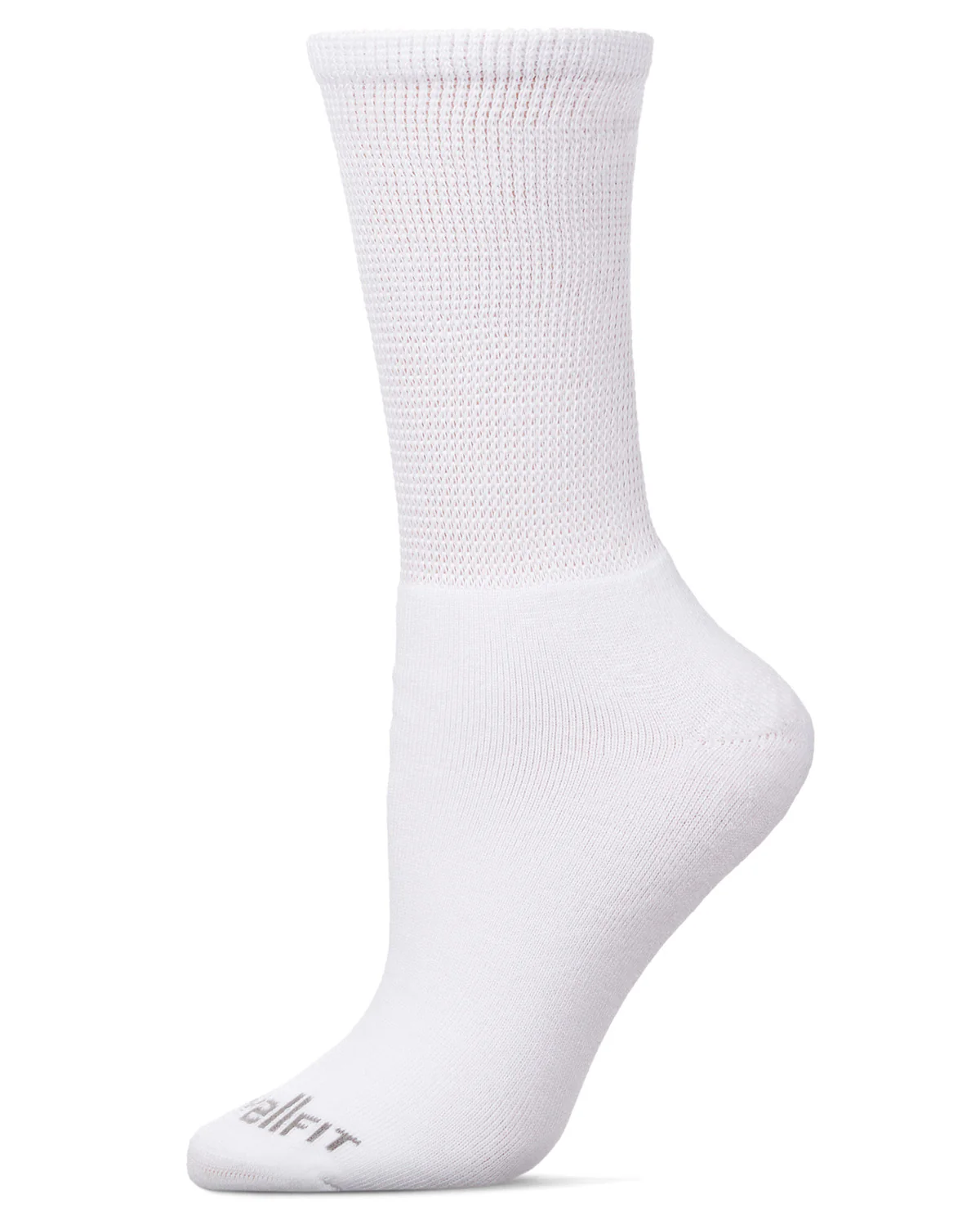 2 Pair Pack Diabetic Full Cushioned Crew Socks – Image 3