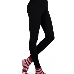 Red Stripe Cozy Sock & Legging Set