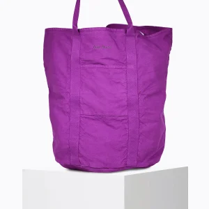 Grand Cabas coton Violet