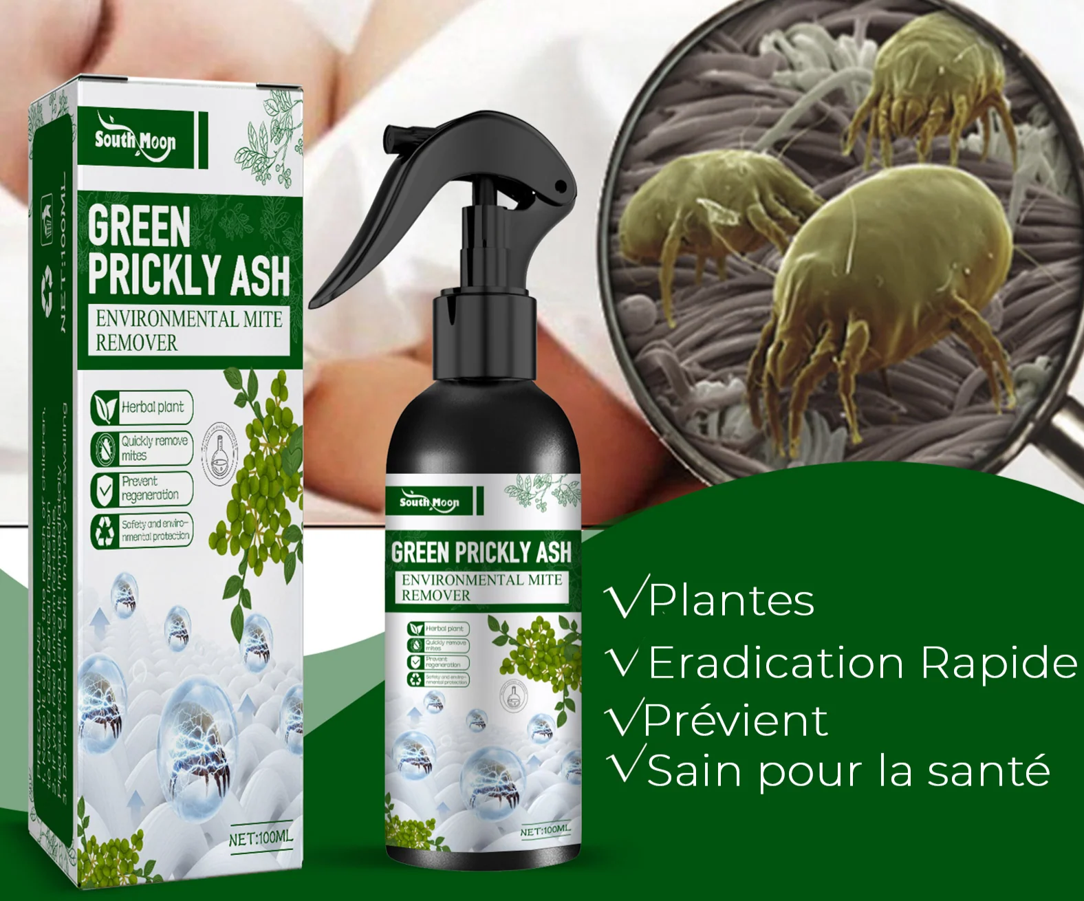 Lot de 2 Sprays anti-punaises de lit – Image 4
