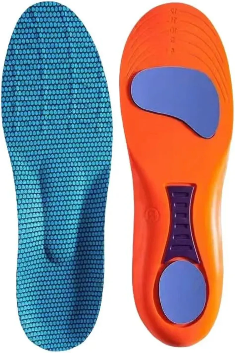 Arch support cushioning insoles